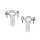 Kiotos Adjustable Nipple Clamps Bells & Leather Harness