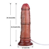 Bastian Obsidian Ember Squirting Dildo