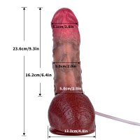 Corvin Obsidian Ember Squirting Dildo
