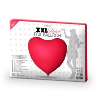 XXL heart shaped balloon 140 cm height