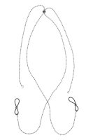 Sportsheets Ex&acute;s And Oh&acute;s Body Jewelry With Nipple Ties