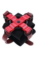 Sportsheets Ex&acute;s And Oh&acute;s Cross Cuffs