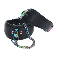 Venice Collection Leg Cuffs Black