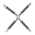 Venice Collection Hogtie Connectors Black