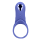 Loveline Vibrating Cockring with Clit Stimulation Tamiya Blue