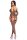 Pink Lipstick - In My Head Netz-Strapsbody Onesize - Queensize
