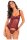 Grand Finale 2Pc Ruffle Set Red S/M - M/L