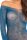 Open Season Off Shoulder Dress Blue S/M - M/L
