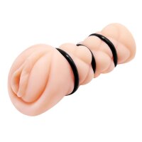 Crazy Bull Michelle Vagina Masturbator mit Vibration Beige