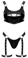 Black Level Vinyl Top and Thong XL