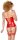Black Level Vinyl Corset red M