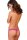 Rene Rofe Lingerie Crotchless Lace V-Thong Purple S/M - M/L