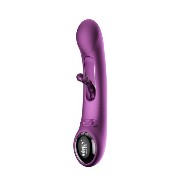 HoneyPlayBox app-controlled G-spot vibrator purple 21.1 cm &Oslash; 3.7 cm