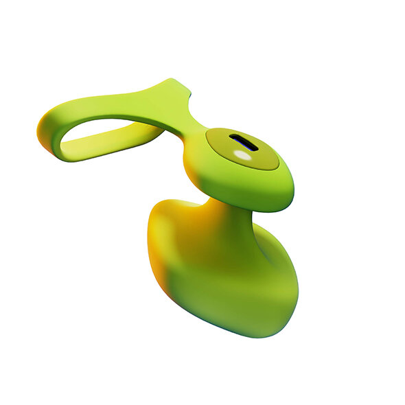 Dame Fin 2.0 Finger Vibrator Citrus