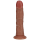 RealRock Vibrating Regular Curved Cock - 6 / 15,5 cm - Tan
