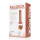 RealRock Vibrating and Rotating Regular Curved Cock - 8 / 20,5 cm - Tan