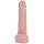 RealRock Vibrating and Thrusting Straight Cock with Balls - 8 / 20,5 cm - Flesh