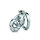 Kiotos Long Chastity Cage Silver