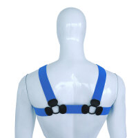 Kiotos Elastic Chest Harness S/M Blue 86&ndash;110 cm