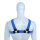 Kiotos Elastic Chest Harness L/XL Blue 110&ndash;130 cm