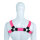 Kiotos Elastic Chest Harness L/XL Pink 110&ndash;130 cm