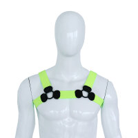 Kiotos Elastic Chest Harness L/XL Green 110&ndash;130 cm