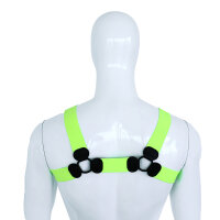 Kiotos Elastic Chest Harness L/XL Green 110&ndash;130 cm