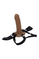 Evolved  Our First Hollow Strap On Dark 6 Inch