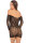 Demure Long Sleeve Mini Dress Black S/M - XL/XXL