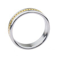MenSteel Cockring Perly Ring Contour &Oslash; 44 mm...