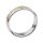 MenSteel Cockring Perly Ring Contour &Oslash; 50 mm Silver Gold