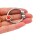 MenSteel Royring Bijou Red Tassel Ring &Oslash; 33 mm
