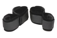 XR Brands Wrist and Ankle Cuffs Black