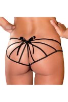 Rene Rofe Lingerie Crotchless Cage Back Boyshort Black...