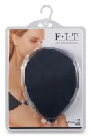 FIT Cloth Adhesive Silikon Bra Black Cup A - D