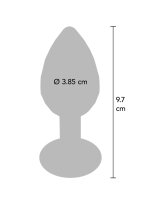 ToyJoy Anal Play Disco Diamond Plug Large Silver 3,85 cm