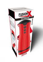 Hidden Desire Fusion X Super Suction Masturbator Red