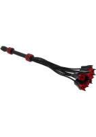 Hidden Desire Real Leather Roses Whip 64 cm