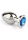 Mr. Steel Jewled Butt Plug Small Blue 2,5 cm