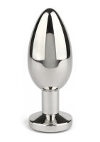 Mr. Steel Jewled Butt Plug Large Blue 3,8 cm