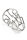 Mr. Steel Trapezoid Anal Plug Small Silver