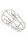 Mr. Steel Trapezoid Anal Plug Medium Silver