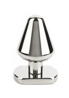 Mr. Steel Heavy Steel Butt Plug Small Silver 3,8 cm