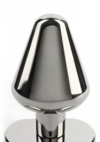 Mr. Steel Heavy Steel Butt Plug Small Silver 3,8 cm