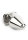 Mr. Steel Heavy Steel Butt Plug Small Silver 3,8 cm