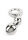 Mr. Steel Drang Fun Plug Silver 3,2 cm