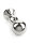 Mr. Steel Bubble Trouble Butt Plug Silver 4,5 cm