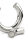Mr. Steel MBS Stackable Weight 51mm Silver