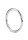 Mr. Steel The Prince C-Ring 6 mm x 55 mm Silver