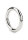 Mr. Steel The Prince C-Ring 8 mm x 40 mm Silver
